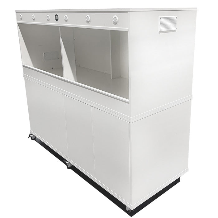 Reptile enclosure available at Sydney Reptiles, designed to provide a safe and comfortable habitat for various reptiles. Ideal for Bearded Dragons, Snakes, Bluetongue Lizards, and Monitor Lizards, this high-quality enclosure offers ample space, proper ventilation, and secure locking systems to meet the needs of your pet. Perfect for creating an environment that supports your reptiles' natural behavior and health