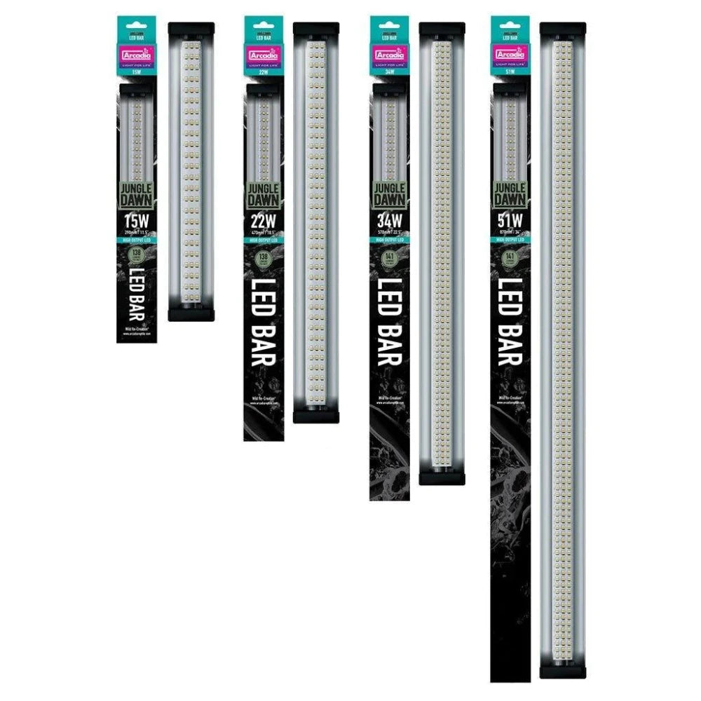 Reptile LED lights from Sydney Reptiles provide optimal lighting for your Bearded dragon, snakes, Bluetongue lizards, and monitor lizards. Designed to enhance your reptiles' habitat, these energy-efficient lights promote natural behaviors, improve visibility, and support your pets' health by mimicking natural sunlight. Perfect for creating a comfortable, thriving environment for your scaly companions.