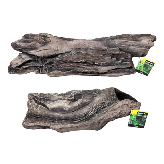 Reptile enclosure decorations available at Sydney Reptiles, designed to enhance your pet’s habitat with realistic and safe decorations. Perfect for Bearded Dragons, Snakes, Bluetongue Lizards, and Monitor Lizards, these decorations create a natural, enriching environment that promotes exploration and hides. Add a touch of the wild to your reptile's home with rocks, plants, logs, and other accessories that provide both visual appeal and functional benefits for your pet's well-being.