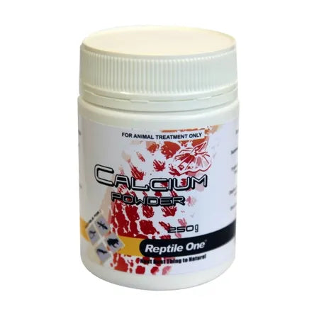 Reptile calcium powder available at Sydney Reptiles, specially formulated to support the health of Bearded Dragons, Bluetongue Lizards, and Monitor Lizards. This essential supplement helps promote strong bones, healthy shell development, and overall well-being by providing the necessary calcium for your reptiles. Ideal for sprinkling on food to ensure proper nutritional balance in your pet’s diet