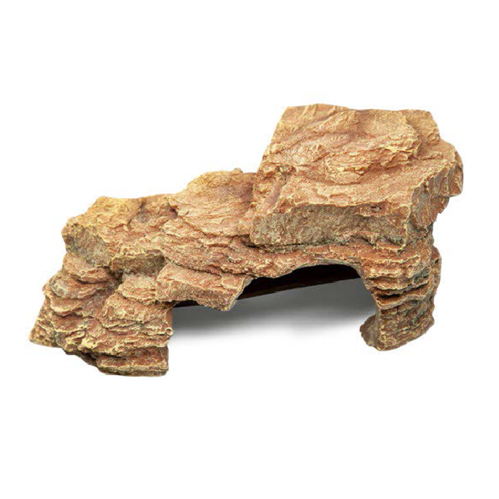 Reptile hides available at Sydney Reptiles, perfect for providing a secure and comfortable retreat for your Bearded Dragon, Snakes, Bluetongue Lizards, and Monitor Lizards. These high-quality, durable hides offer a safe space for your reptiles to rest, shed, and feel secure. Designed to mimic natural hiding spots, they help reduce stress and promote your pet's well-being by creating a suitable environment in their enclosure.