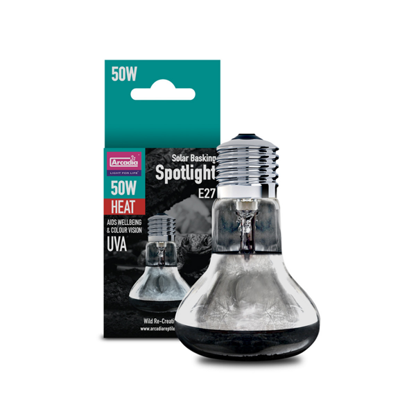 Reptile heat light available at Sydney Reptiles, designed to provide essential warmth for reptiles like Bearded Dragons, Snakes, Bluetongue Lizards, and Monitor Lizards. This high-quality heat source helps regulate your pet's body temperature, promoting healthy digestion and overall well-being. Perfect for creating a suitable basking spot and enhancing your reptiles' habitat with the right temperature range for their needs