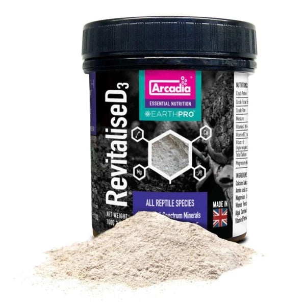 Reptile calcium powder available at Sydney Reptiles, specially formulated to support the health of Bearded Dragons, Bluetongue Lizards, and Monitor Lizards. This essential supplement helps promote strong bones, healthy shell development, and overall well-being by providing the necessary calcium for your reptiles. Ideal for sprinkling on food to ensure proper nutritional balance in your pet’s diet