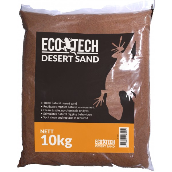 EcoTech Red/White Desert Sand 10kg – Sydney Reptiles